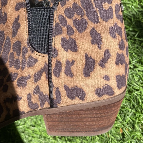 Sam Edelman circus Leopard Print Preston Bootie Ankle Boot women’s Size 9 - Picture 9 of 9